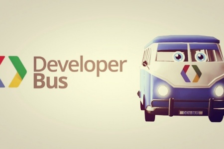Google developer bus