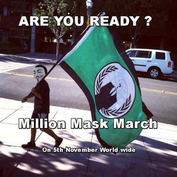 marcha anonymous millon de mascaras
