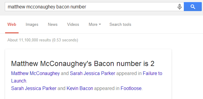 Google-BaconNumber