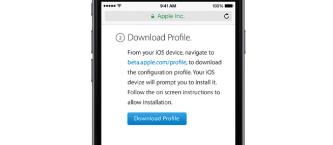 iOS 10 beta install