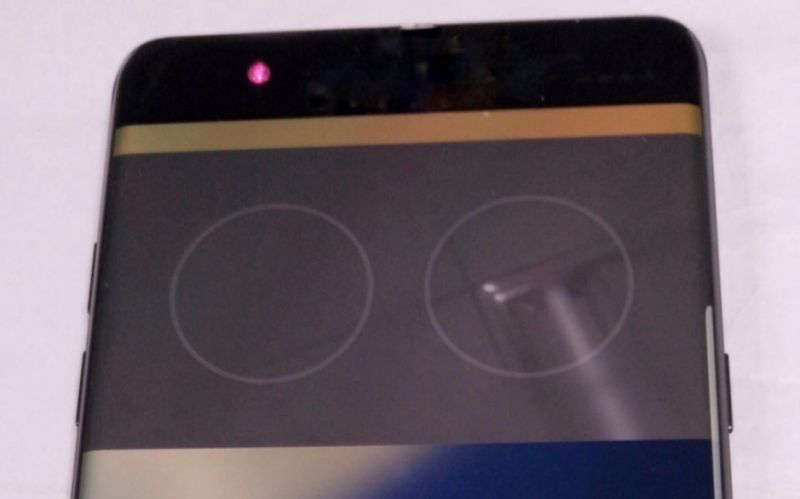 Primeras imágenes del escáner de iris en Samsung Galaxy Note 7