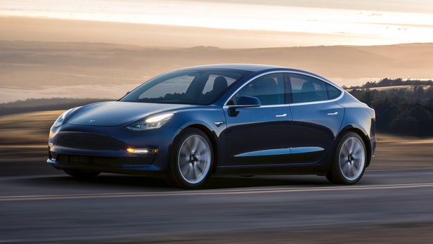 Modelo 3 de Tesla, solo disponible en Estados Unidos.
