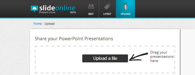 subir presentacion de powerpoint