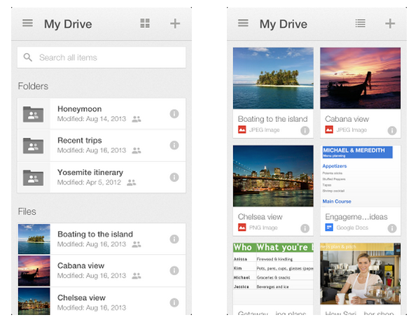Google Drive Ios
