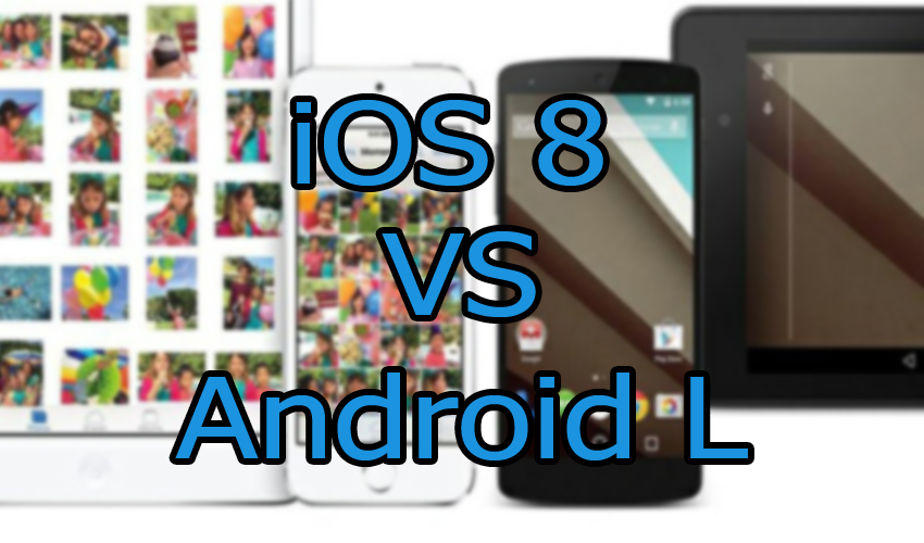 iOS 8 vs Android L video y comparacion cual es mejor