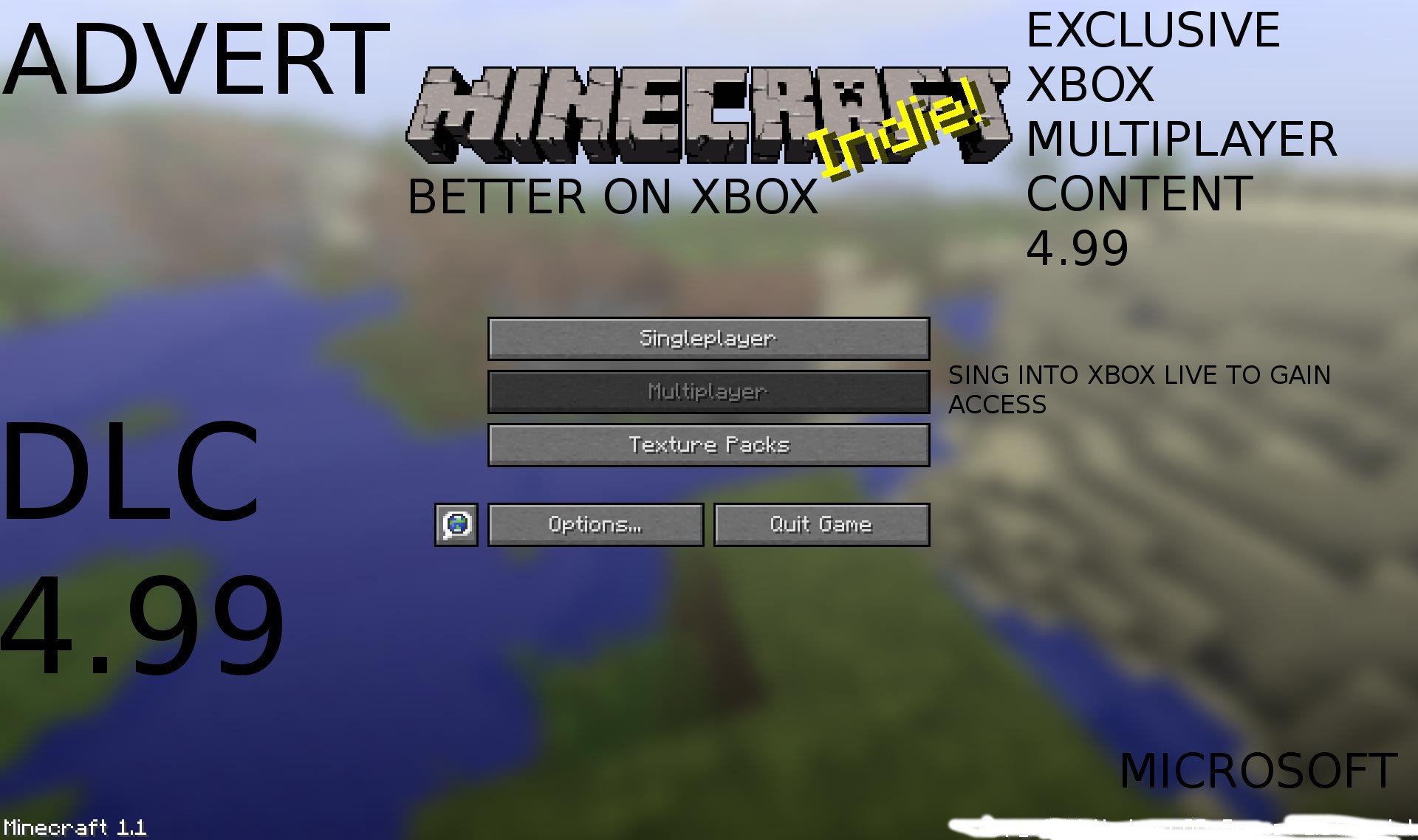 Minecraft Microsoft