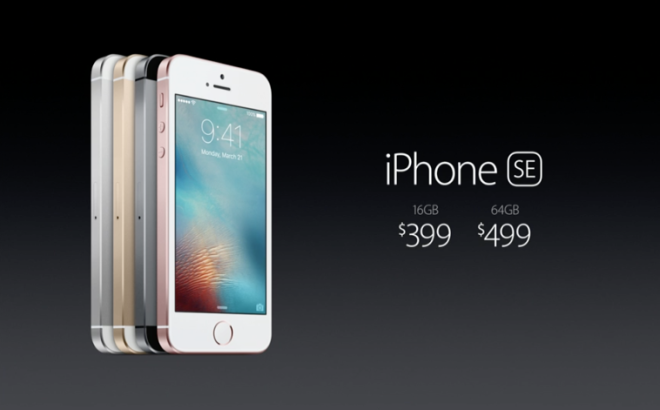 iPhone SE precio