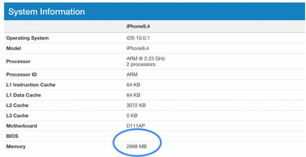 iPhone 7 al parecer sí tiene 3 GB de RAM - Social Geek