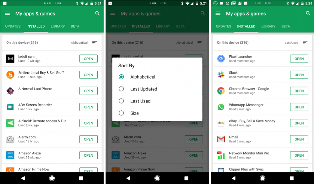 La Google Play se actualiza permitiendo controlar qué apps se pueden ...