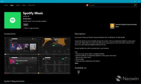 download spotify windows 10 desktop