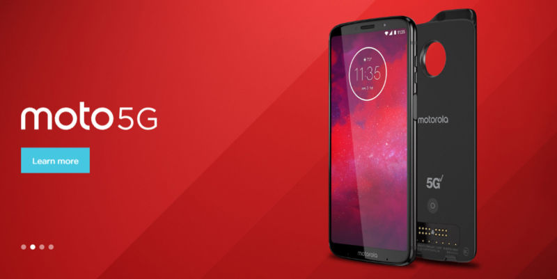 Motorola anuncia el primer smartphone con 5G