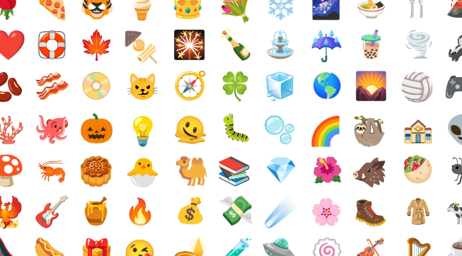 Android Emojis 2D